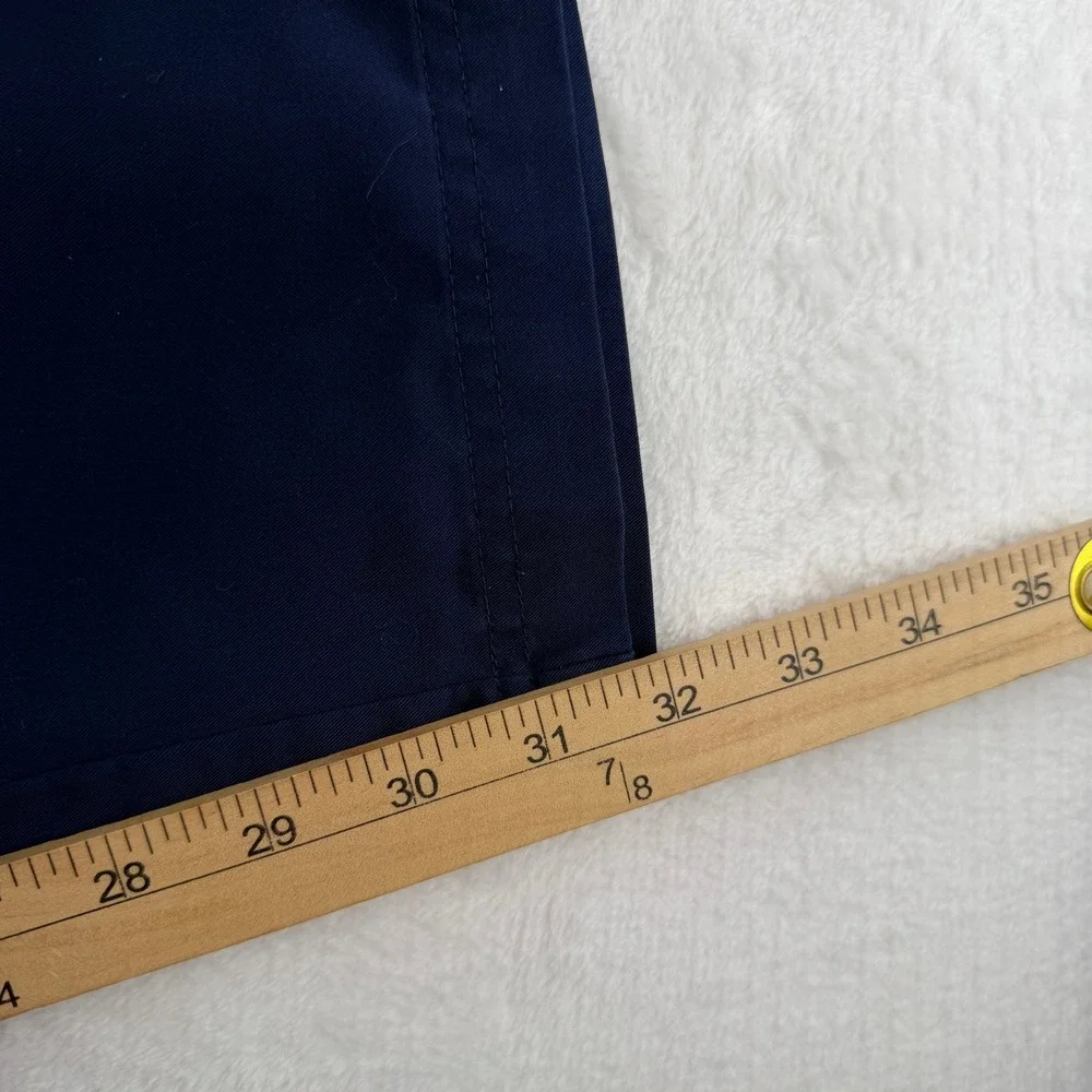 Figs Size‎ Large Cairo Cargo Scrub Straight Leg Pants Navy Blue Zip Button Mens